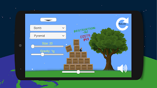 Physics Destruction World постер