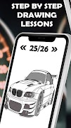 How To Draw A Car imagem de tela 1
