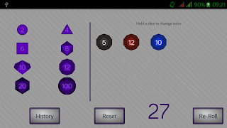 Simple RPG Dice Roller Cartaz
