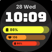 Simple Bar Watch Face screenshot 7