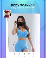 Girl Body Scanner Shape Editor скриншот 3