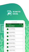 Scan to Excel - QR & Barcode โปสเตอร์