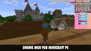 Shrink Player Mod Minecraft PE 截图 7