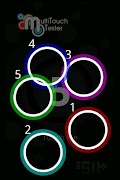 MultiTouch Tester screenshot 1