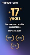 markets.com Trading App plakat
