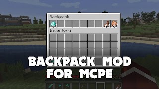 Backpack Mod for Minecraft PE скриншот 7