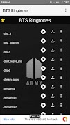 BTS Ringtones offline تصوير الشاشة 4