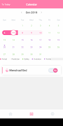 Period tracker - menstruation اسکرین شاٹ 6