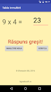 Tabla Inmultirii screenshot 2