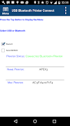 Mobile Printer USB Bluetooth Plakat