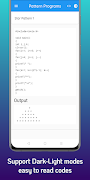 Pattern Programs - C, C++, C#, Java, Python 截圖 3