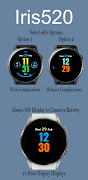 Iris520 Digital Watch Face স্ক্রিনশট 2