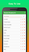 Simplest Shopping List Pro पोस्टर