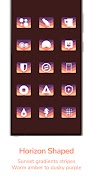 Horizontal Sunset Icon Pack screenshot 2