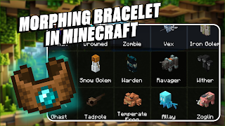 Morphing Bracelet in Minecraft poster