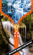 ロック画面滝 ポスター