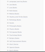 Project Gutenberg Books screenshot 4