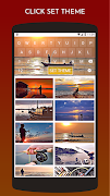 برنامه‌نما Fishing Keyboard Theme عکس از صفحه