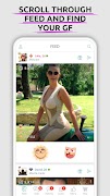 Flirtogram: dating, chat Cartaz