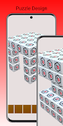 Cube Match Puzzle - 3D Puzzle اسکرین شاٹ 1