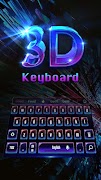 3D Laser Science keyboard poster