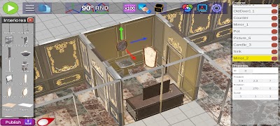 برنامه‌نما 3D Horror Game Maker عکس از صفحه