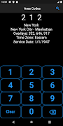 Area Codes capture d'écran 2