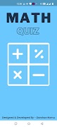 Math Quiz poster