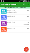 Work Time Registration Screenshot 3