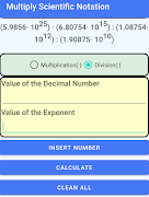 Multiply Scientific Notation Affiche