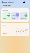 برنامه‌نما Samsung Health عکس از صفحه