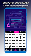 Computer Logo Maker - Creator screenshot 3