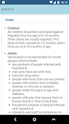 برنامه‌نما Vaccines Guide Pro عکس از صفحه