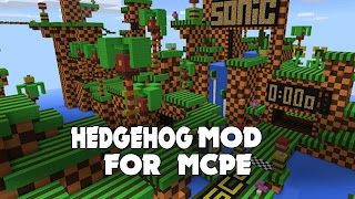 Hedgehog Mod for Minecraft PE স্ক্রিনশট 2