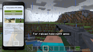 weapons mod for minecraft pe स्क्रीनशॉट 2