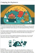 Camping Tutorial постер