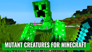 Mutant Creatures for minecraft تصوير الشاشة 4