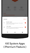 7 Schermata AppKiller: force stop apps