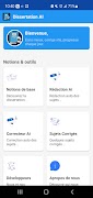 Dissertation Ai capture d'écran 1