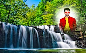 Waterfall photo editor frames captura de pantalla 1