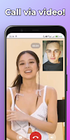 Lisa Jennie Fake Video Call تصوير الشاشة 1