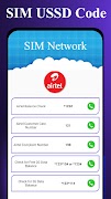 SIM Network USSD Code All SIM screenshot 3