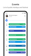 Calendar screenshot 1