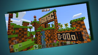 Mod Sonic for Minecraft PE اسکرین شاٹ 4