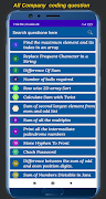 All Company Coding Questions स्क्रीनशॉट 2