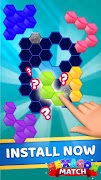 Hexagon Match Ekran Görüntüsü 3