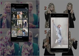 DIY-Hijab-Tutorial-Ideen Plakat