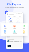 برنامه‌نما Nox File Manager, explorer عکس از صفحه