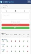 برنامهنما ShiftOrganizer عکس از صفحه