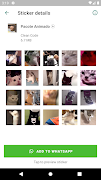 Stickers Gatos Animados ảnh chụp màn hình 7